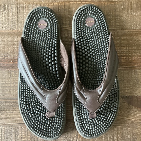 Kenkoh Men’s Brown Massaging Scandals Size 14 - Picture 1 of 5